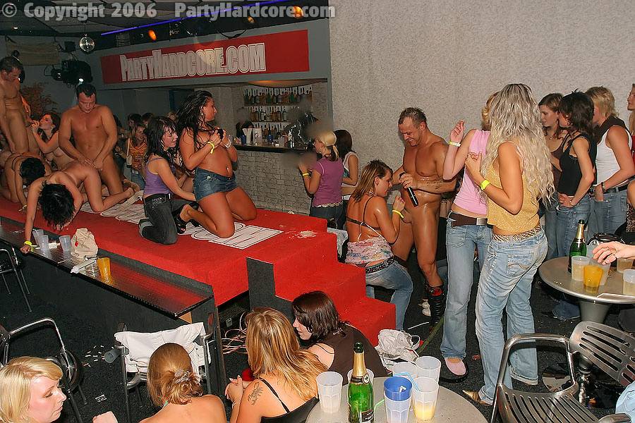 Naughty amateur gals are into wild groupsex with malestrippers - #3