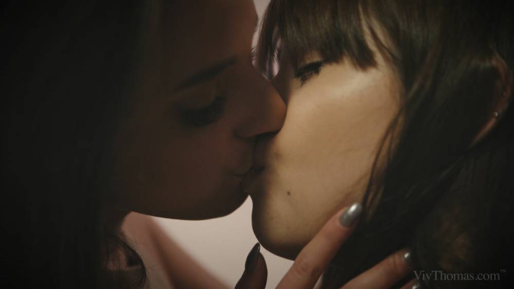 Teen lesbians Luna Rival and Amirah Adara break out a vibrator during sex - #8