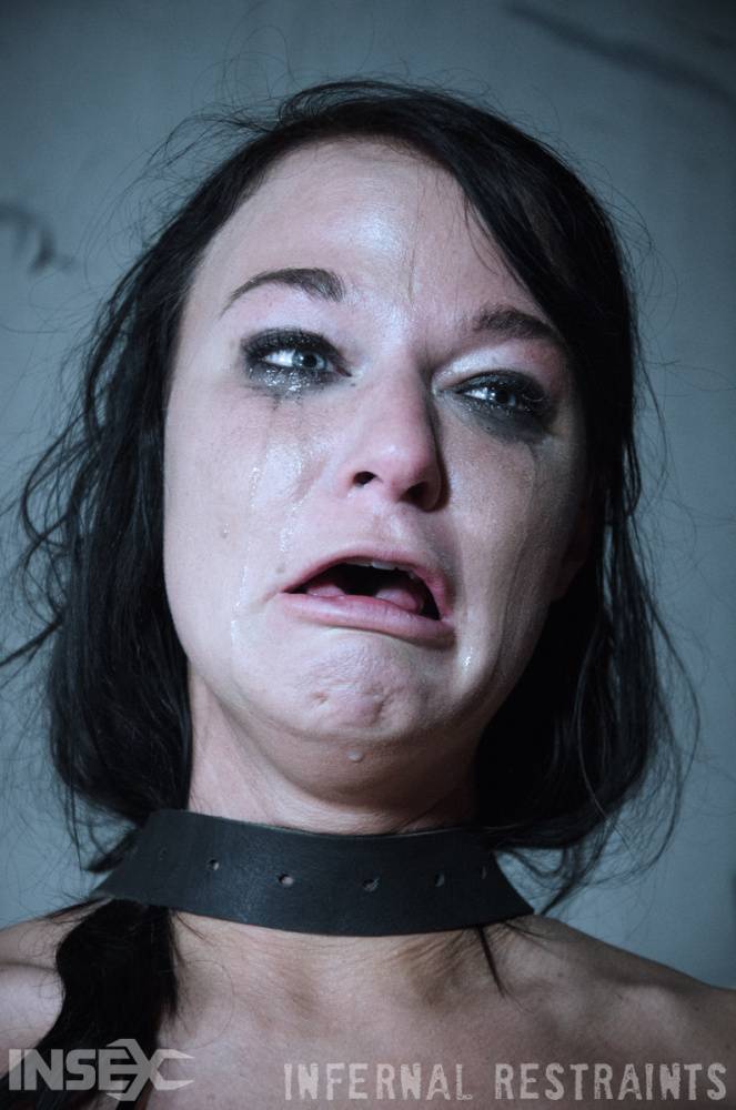 Brunette female London River screams in agony during electro torture - #14