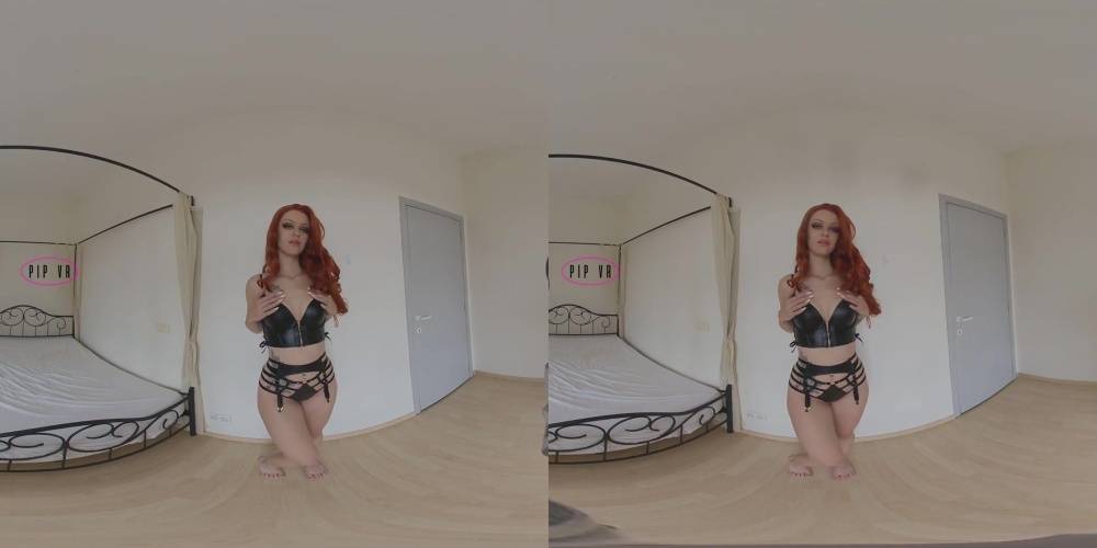 OnlyFans model Nympha Ophis First Time in VR; Wild Redhead Solo First Time in VR - #2