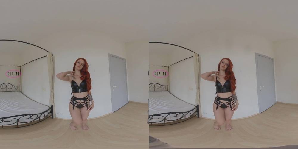 OnlyFans model Nympha Ophis First Time in VR; Wild Redhead Solo First Time in VR | Photo: 4633