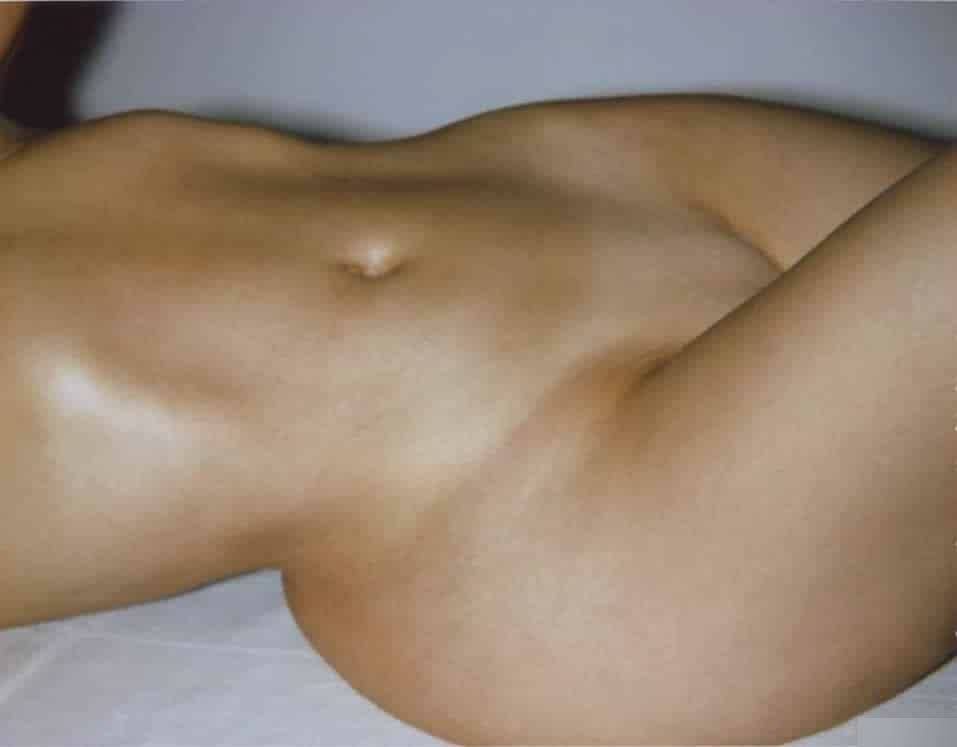 Kim Kardashian Nude Body Paint Set Leaked - #3