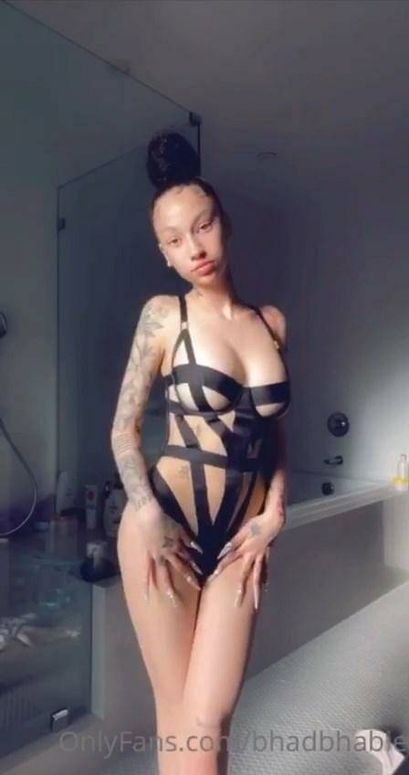 Bhad Bhabie Thong Straps Bikini Onlyfans Video Leaked - #2