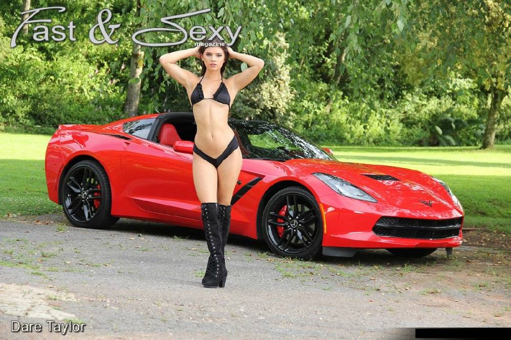 Dare Taylor Nude Sports Car Strip Set Leaked - #20