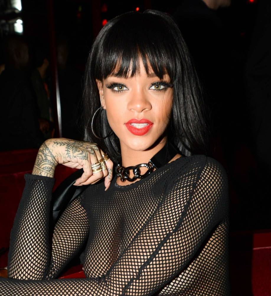 Rihanna Nude Sheer See Through Dress Nip Slip Photos Leaked - #14