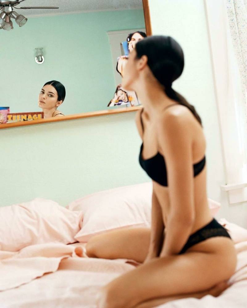 Kendall Jenner Nude Lingerie Photoshoot Leaked | Photo: 17234