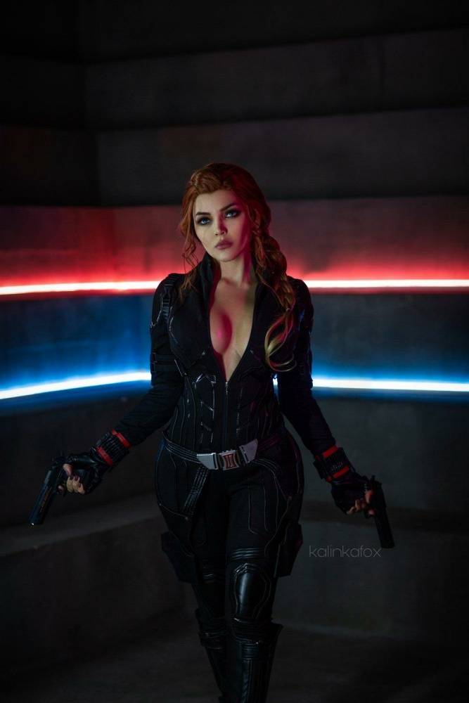 Kalinka Fox Nude Black Widow Cosplay Patreon Set Leaked | Photo: 18401