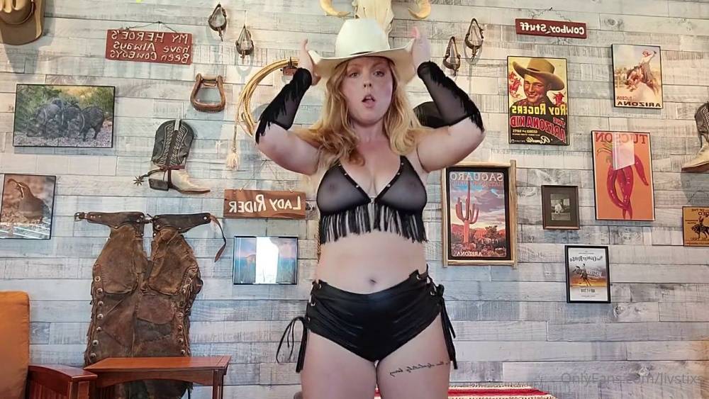 Livstixs Nude Cowgirl Dancing Onlyfans Video Leaked - #1