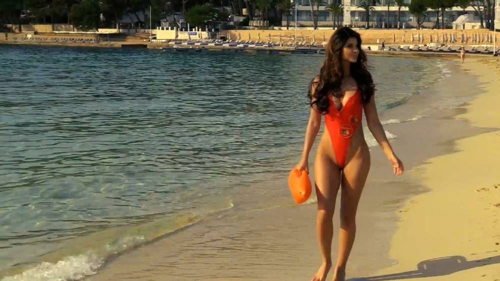 Micaela Schafer Nude Baywatch Swimsuit Strip Video Leaked - #14