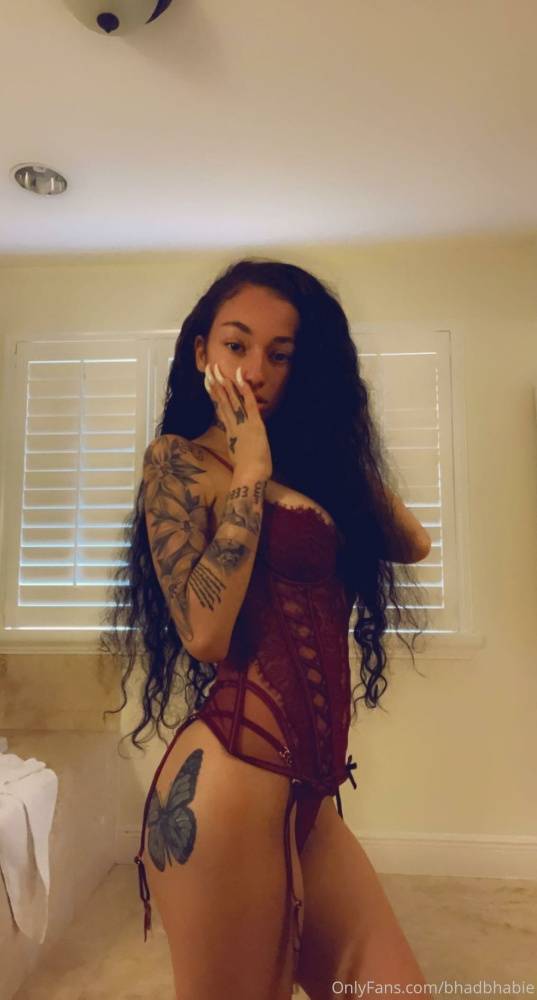 Bhad Bhabie Lingerie Striptease Onlyfans Video Leaked - #3