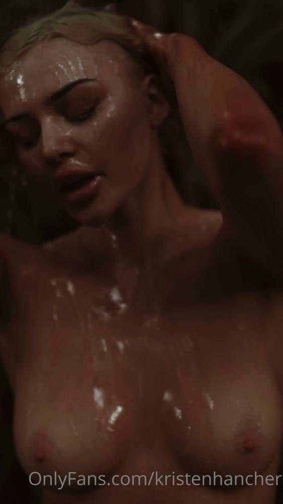 Kristen Hancher Nude Outdoor Shower Onlyfans Video Leaked - #5