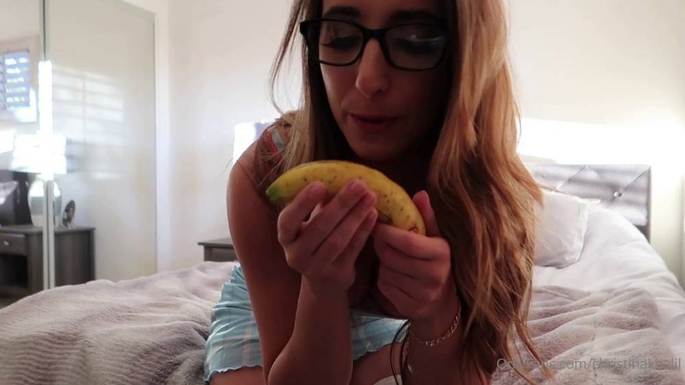 Christina Khalil Banana Blowjob Onlyfans Video - #8