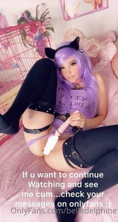 Belle Delphine Cumming For You Butt Plug Onlyfans Video - #5