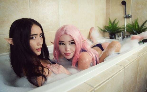 Belle Delphine Nude Bath Photoshoot - #2