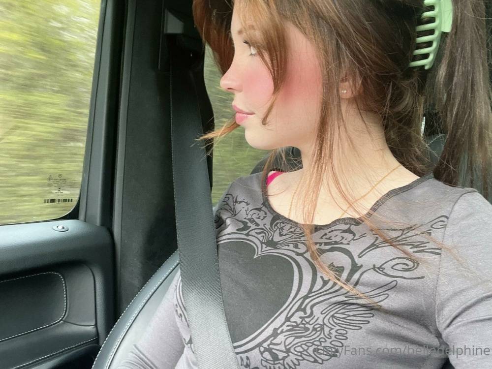 Belle Delphine Car Candid Selfies Onlyfans Set Leaked - #14