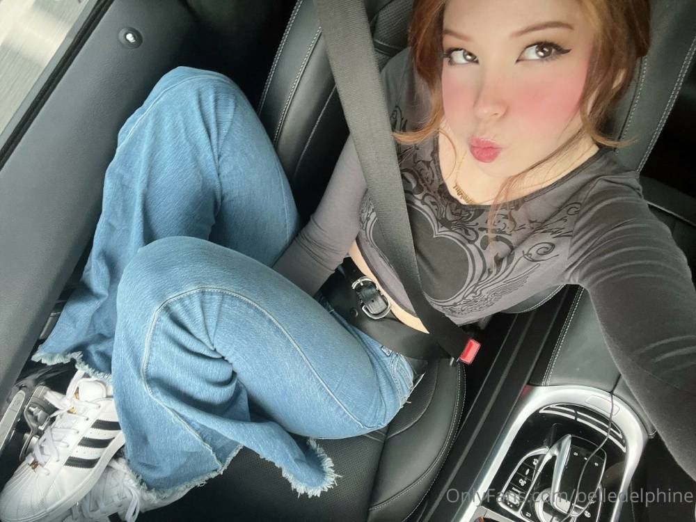 Belle Delphine Car Candid Selfies Onlyfans Set Leaked - #6