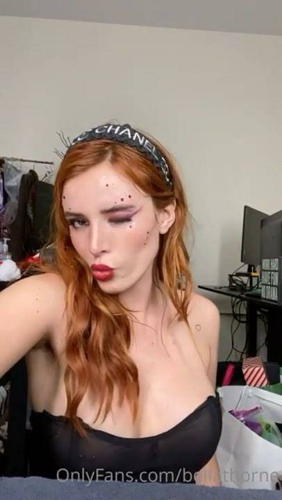 Bella Thorne Sexy Lingerie Corset Onlyfans Video Leaked - #4