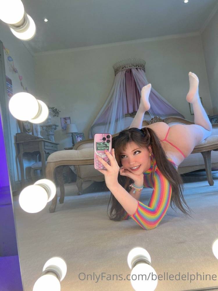 Belle Delphine Rainbow Bunny Onlyfans Set Leaked | Photo: 42797