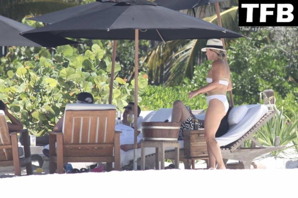 Teddi Mellencamp Looks Sexy in a White Bikini as She Hits the Beach in Mexico - #18