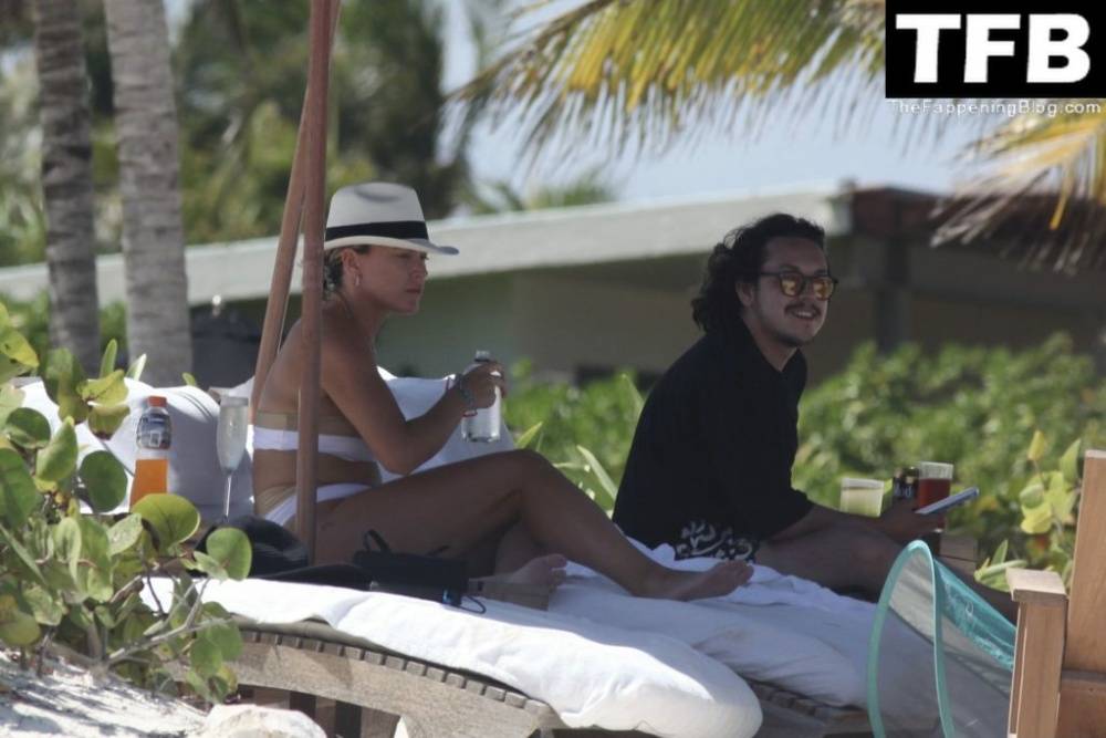 Teddi Mellencamp Looks Sexy in a White Bikini as She Hits the Beach in Mexico - #12