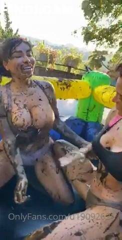 Lana Rhoades Nude Lesbian Mud Wrestling Onlyfans Video Leaked | Photo: 53988