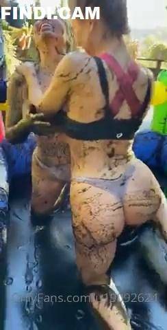 Lana Rhoades Nude Lesbian Mud Wrestling Onlyfans Video Leaked - #9