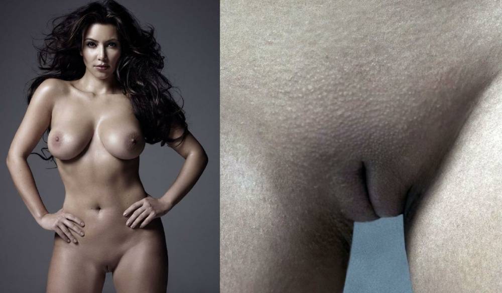 Kim Kardashian Nude Body Paint Outtakes Set Leaked | Photo: 8140