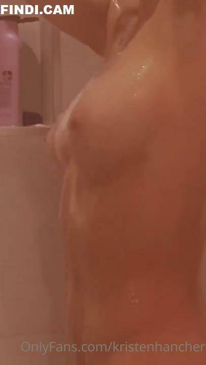 Kristen Hancher Nude Shower Onlyfans Video Leaked - #3