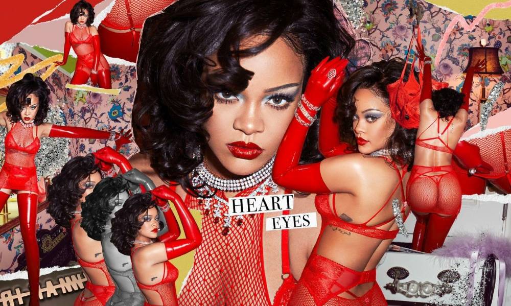 Rihanna See Through Lingerie Photoshoot Set Leaked - #9