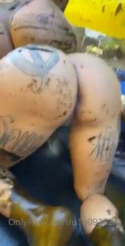 Lana Rhoades Nude Lesbian Mud Wrestling Onlyfans Video Leaked - #11