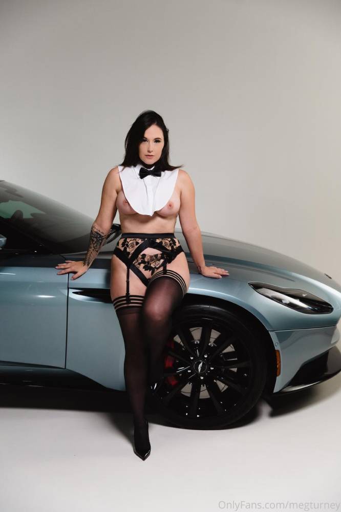 Meg Turney Nude James Bond Car Photoshoot Onlyfans Leaked - #5