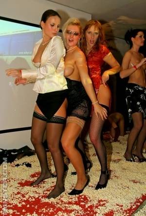 Stunning european MILFs enjoy a crazy sex orgy at the wild night party - #main