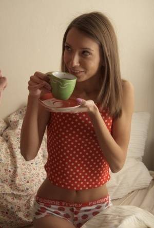 Sleeping teen Veronica wakes up to a cup of tea before losing her virginity - #main