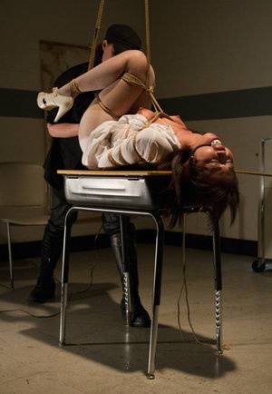 Marica Hase stars in a HogTied BDSM Fantasy Feature where she is prey to a on www.galphoto.com