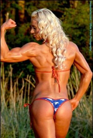 Muscularity Red White Sexy Blue on galphoto.com