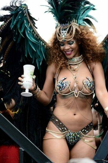 Rihanna Bikini Festival Nip Slip Photos Leaked